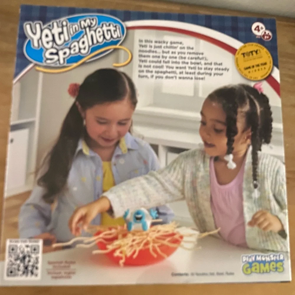 NEW Yeti in My Spaghetti Game Board Game Family Game Kids Toys Ages 4+